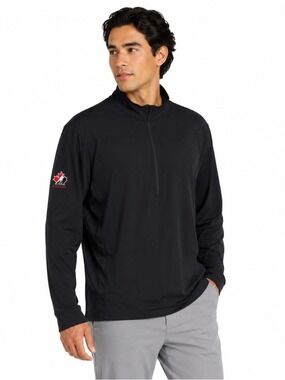 Nike Golf Standard Fit 1/2 Zip Pullover Sweater XXL Black Hockey Team Canada